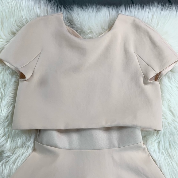 Maje Rimmel Champagne Blush Dress Sz 2 (US M) - Picture 3 of 8